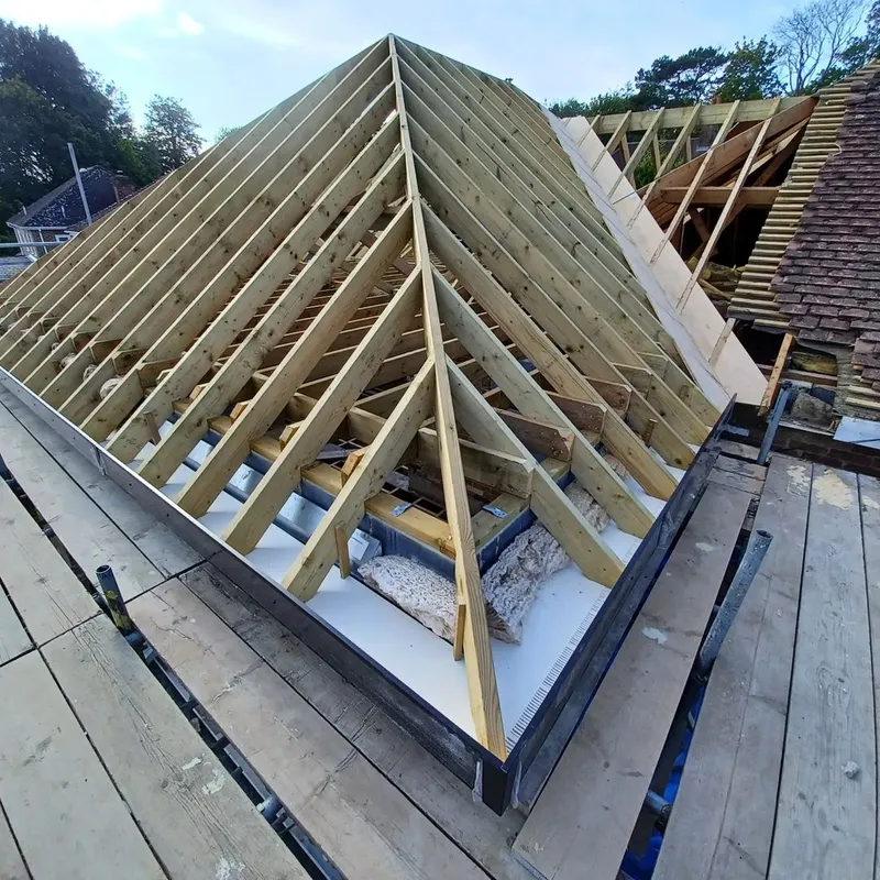 Timber Framework Detail - Bryn Harcombe Carpentry